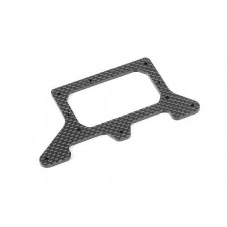 Placa inferior pod trasero carbono X1 2.5 mm Xray 371147