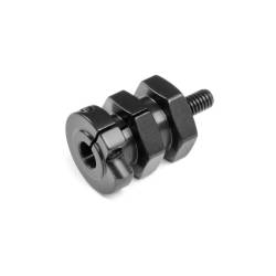 Buje rueda trasera aluminio diferencial derecho Xray 375037