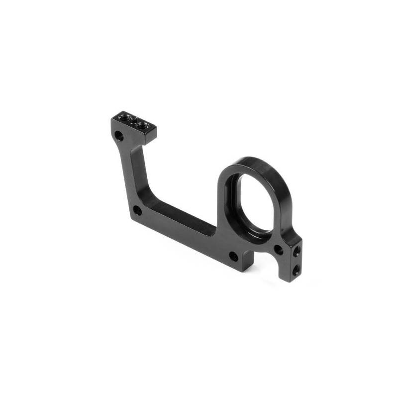 Soporte aluminio trasero corona central X1'21 izquierda Xray 373028