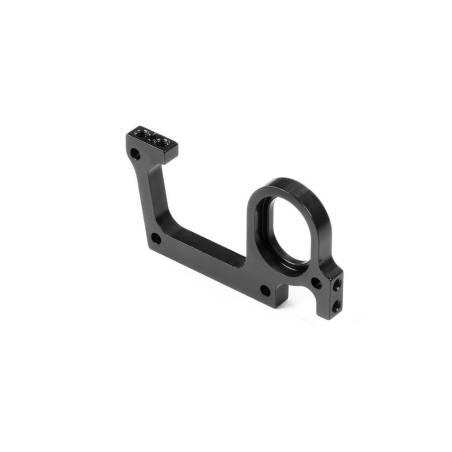 Soporte aluminio trasero corona central X1'21 izquierda Xray 373028