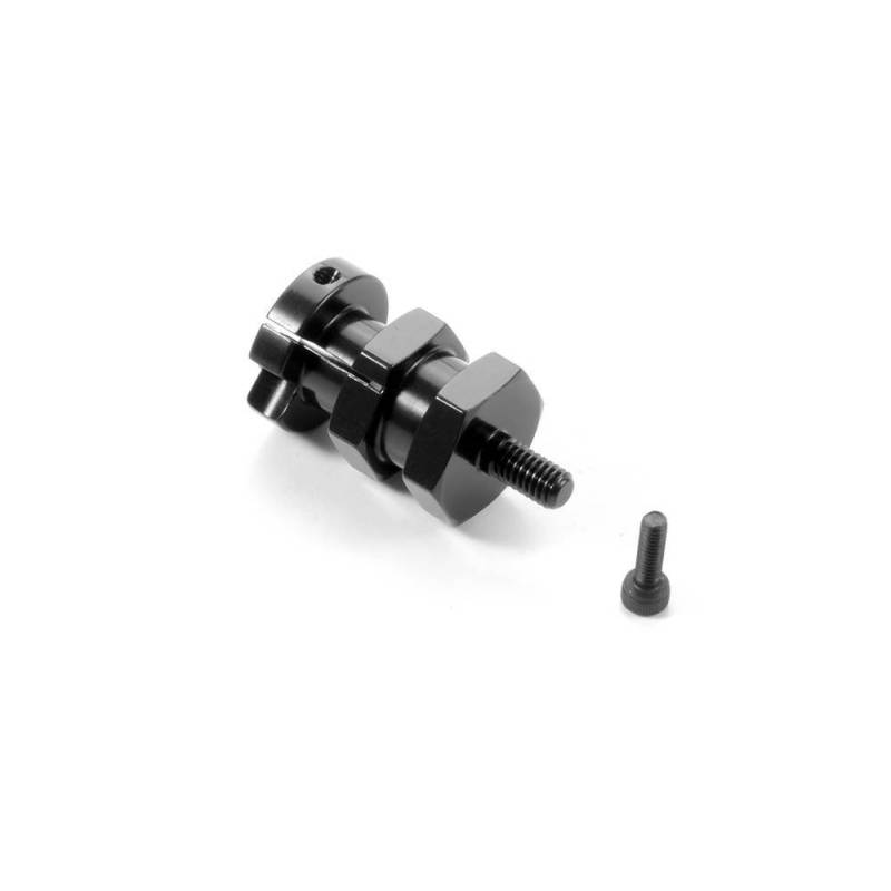 Soporte llanta aluminio trasero X1 izquierda Xray 375046