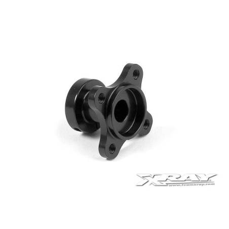 Soporte llanta aluminio trasero X10 izquierda Xray 375045