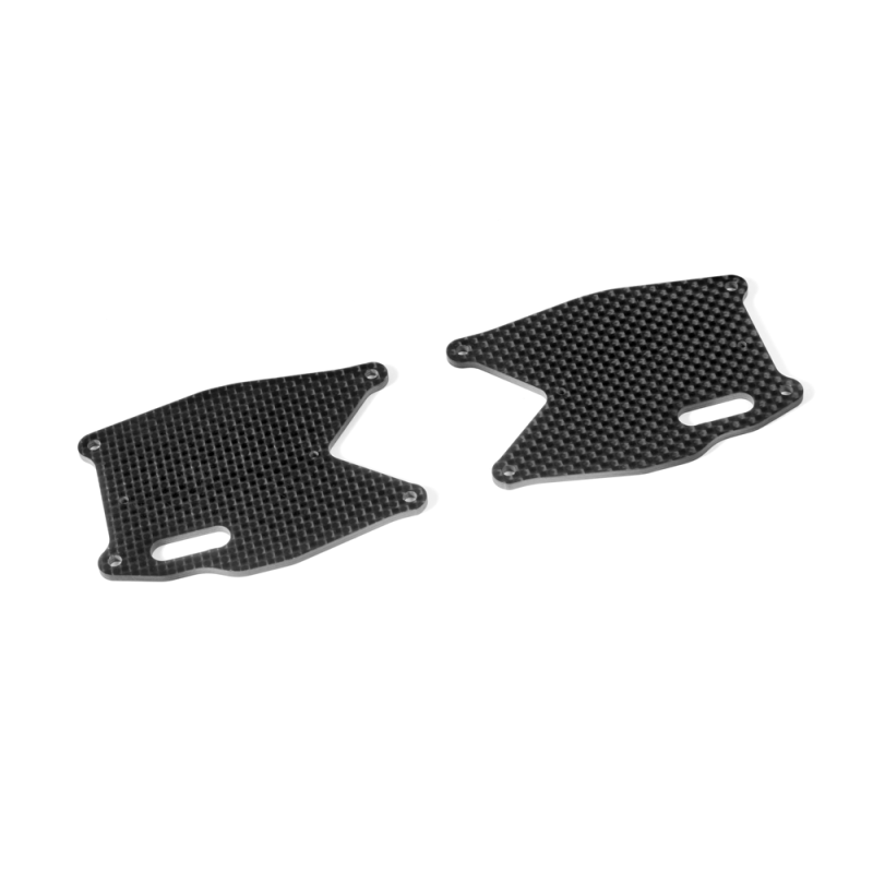 Placas carbono trapecio trasero XB8 (2) Xray 353194