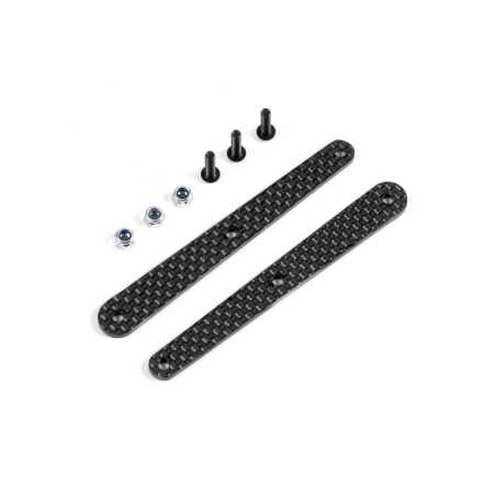 Guardas carbono rigidificador trasero GTX set Xray 353281
