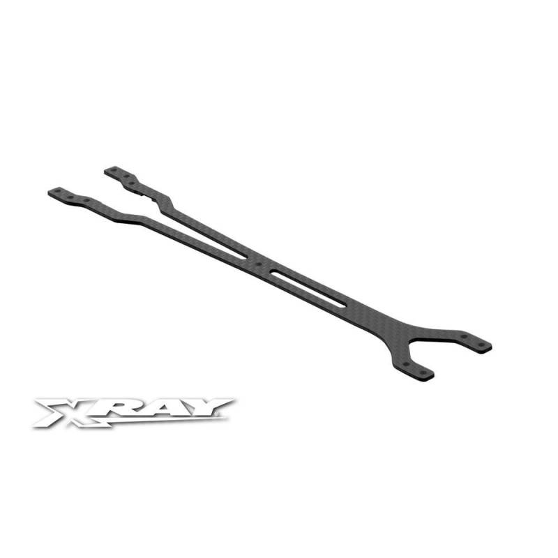 Soporte superior de carbono 1.6mm T3'12 Xray Ref. 301194