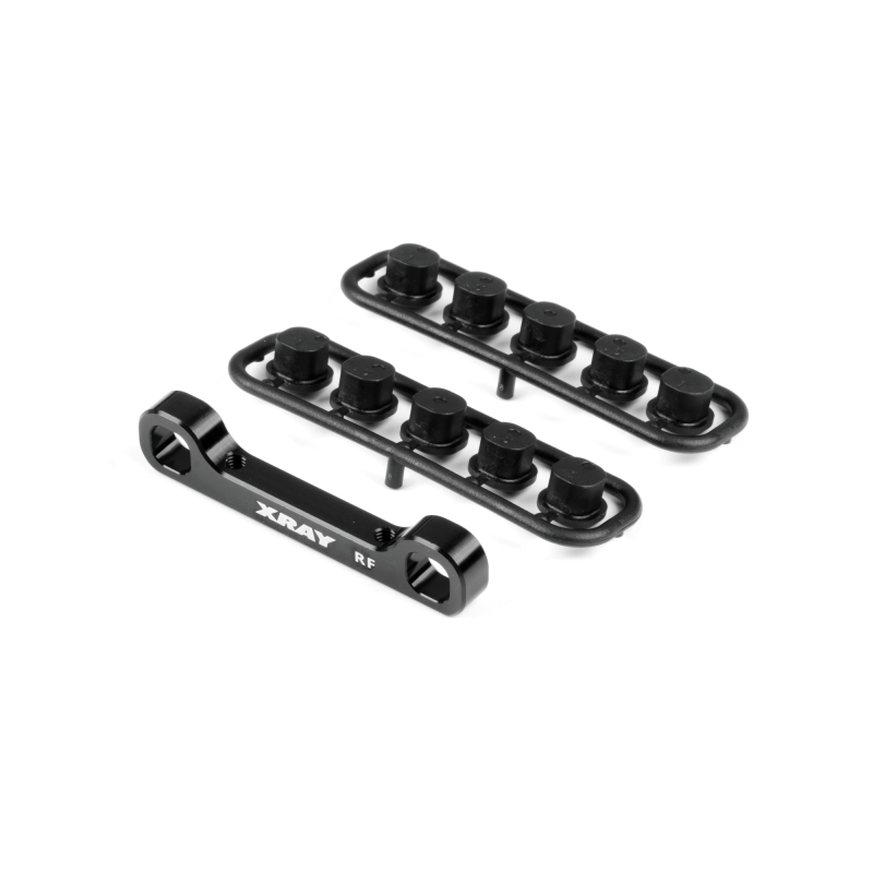 Placa convergencia trasera aluminio GT’22 delantera Xray 353330