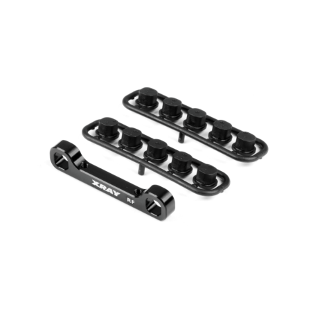 Placa convergencia trasera aluminio GT’22 delantera Xray 353330