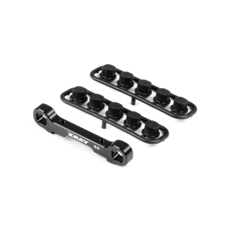 Placa convergencia/antihundimiento trasera aluminio GT’22 trasera Xray 353331