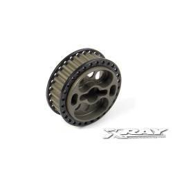 Polea delantera exterior 28T aluminio Xray 345988