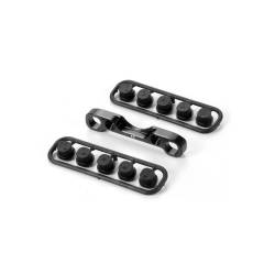 Soporte aluminio suspensión delantera posterior FR V2 XB8-17 Xray 352324