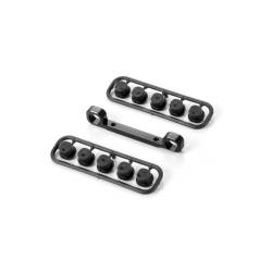 Soporte delantero aluminio 6 mm XB8 Xray 352333