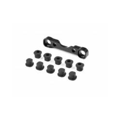 Placa convergencia aluminio trasera XB8 Xray 352341