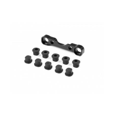 Placa convergencia aluminio trasera XB8 Xray 352341