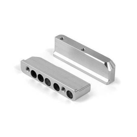 Bancada aluminio engine mount CNC machined (L+R) Xray 358724