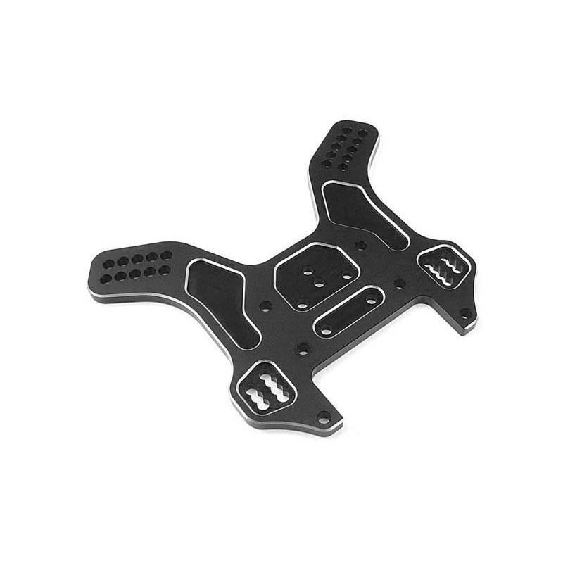 Mariposa trasera aluminio 4 mm Xray 353090