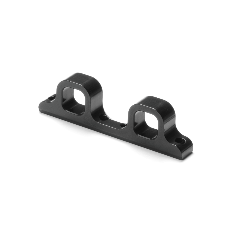 Soporte trasero trapecios delantero RF negro SWISS 7075 T6 Xray 343713
