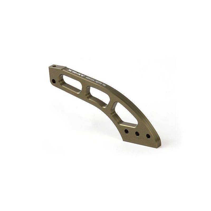 Rigidificadora delantera aluminio XB808 5 mm hard coated Xray 352087