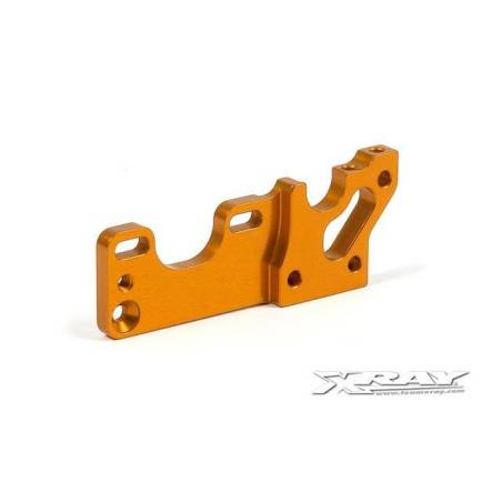Soporte motor T3 alu naranja Xray 303052-O