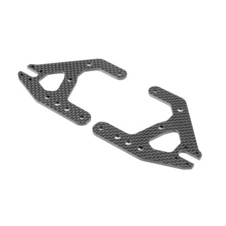 Trapecio delantero carbono X8 Xray Ref. 341135