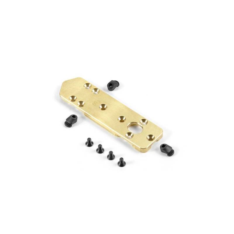 Peso chasis latón delantero 60g V2 Xray Ref. 341182