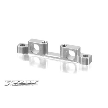 Placa trasera inferior de aluminio para soporte trapecios Xray 343056