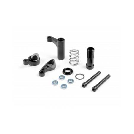 Salvaservos completo caja externa dividida grafito set Xray 352508