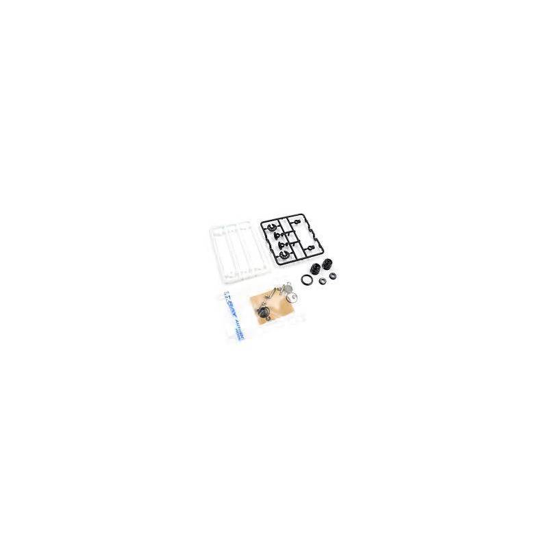 Set amortiguador aluminio XLP2 negro (2) Xray Ref. 308311