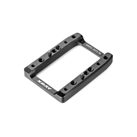 Soporte motor monobloque aluminio SWISS 7075 T6 Xray 358709