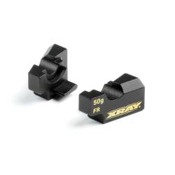 X4F blancing XLP2 weight front left/right 50+50 g Xray 309826-L