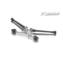 Barra estabilizadora trasera ajustable set Xray 343401