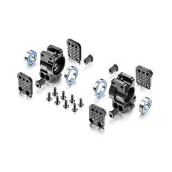 Manguetas traseras aluminio multi ajustable Xray XB8 set Xray 350912