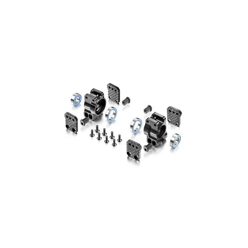 Manguetas traseras aluminio multi ajustable Xray XB8 set Xray 350912