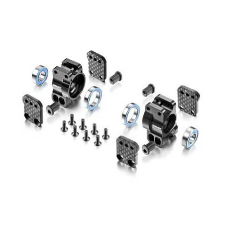 Manguetas traseras aluminio multi ajustable Xray XB8 set Xray 350912