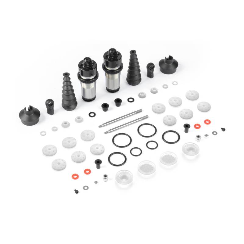 Amortiguadores delanteros XB8 44.5 mm set completo (2) Xray 358111