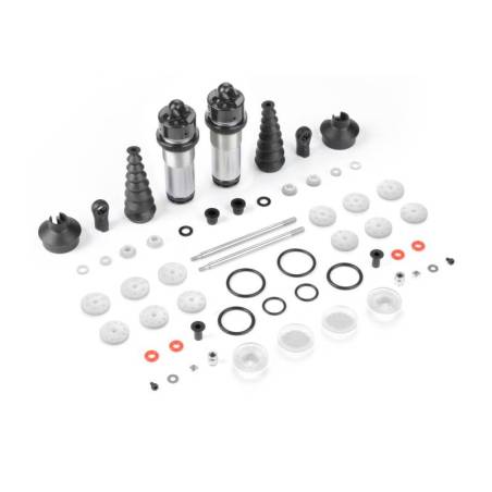 Amortiguadores traseros XB8 55 mm set completo (2) Xray 358211
