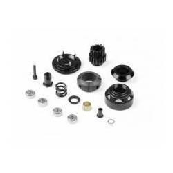 Embrague GT 4 zapatas aluminio set completo Xray 358403