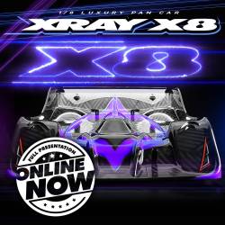 X8'26 1/8 luxury electric on-road pan car Xray Ref. 340501