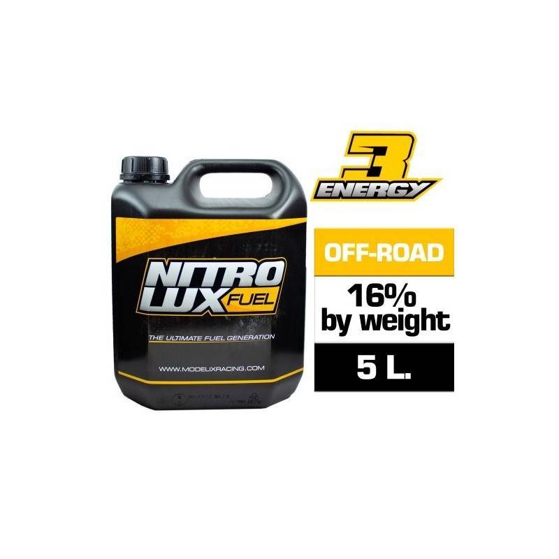 Nitrolux Energy3 Off Road Pro 16 % EU sin licencia 5 L. Ref. NF01125-PRO