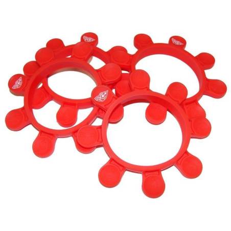 Gomas Pegado Rojas 1/8 RcProject. Ref. RCPJ-A024-MR