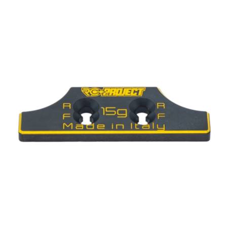 RCProject 15g Front/Rear Chassis Weight for Sworkz