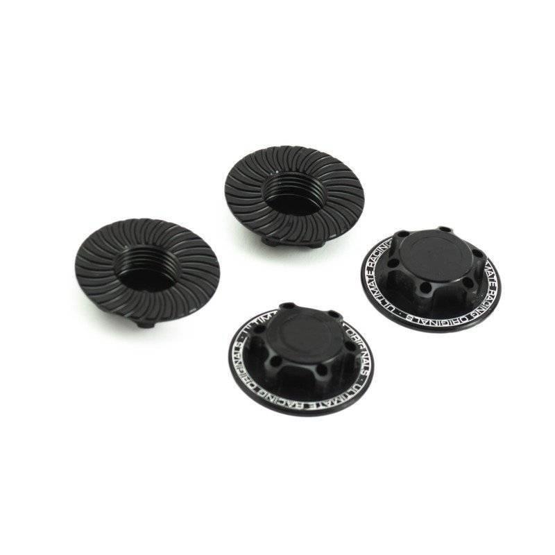 Tuercas rueda Ultimate negra 4u