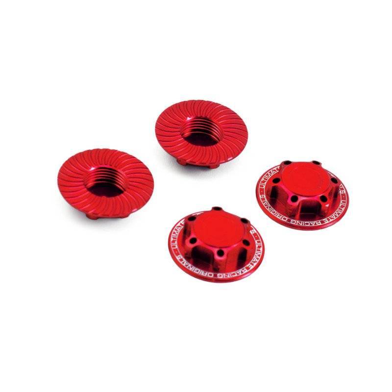 Tuercas rueda Ultimate roja 4u