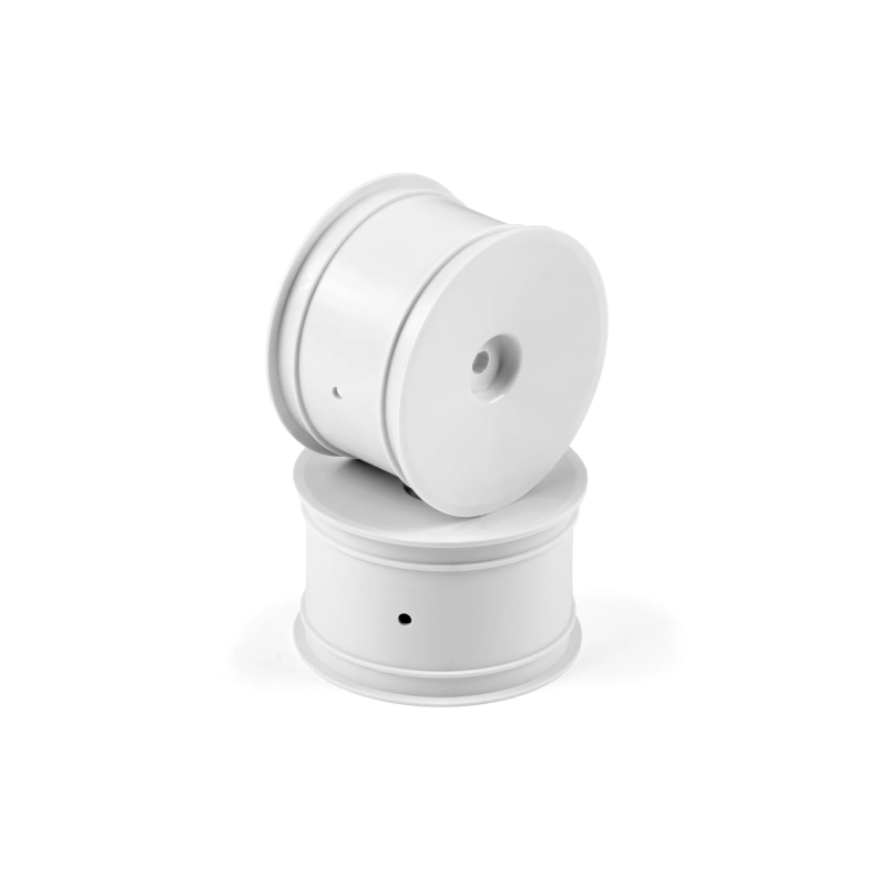 Llanta Trasera Hudy Aerodisk 2WD/4WD Hexágono 12mm IFMAR Blanca Hard (2)
