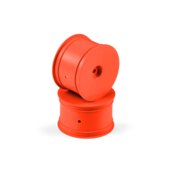 Llanta Trasera Hudy Aerodisk 2WD/4WD Hexágono 12mm IFMAR Naranja Hard (2)