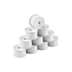 Llanta Trasera Hudy Aerodisk 2WD/4WD Hexágono 12mm IFMAR Blanco Hard (10)