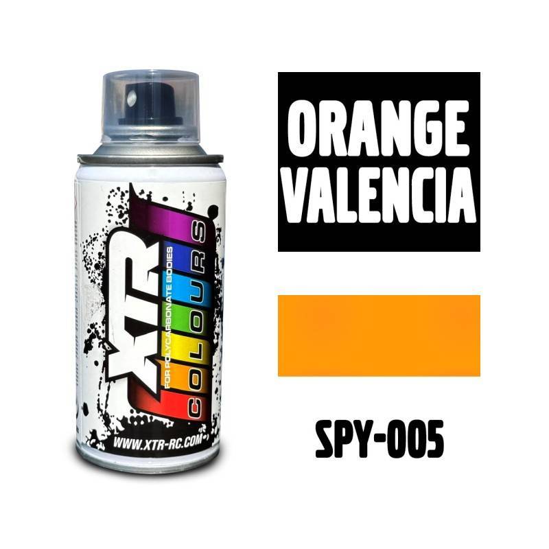 Spray pintura carrocerias Naranja Valencia - 150ml XTR Colours