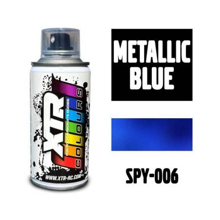 Spray pintura carrocerias Azul Metalizado - 150ml XTR Colours
