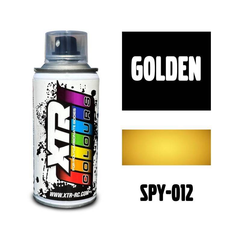 Spray pintura carrocerias Dorado - 150ml XTR Colours