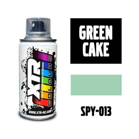 Spray pintura carrocerias Verde Pastel - 150ml XTR Colours