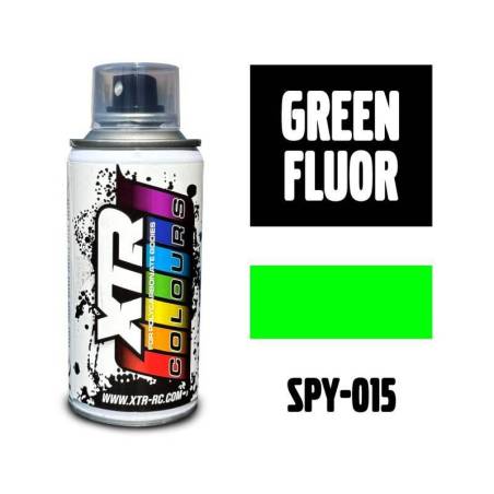 Spray pintura carrocerias Verde Fluor - 150ml XTR Colours